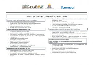 management della farmacia